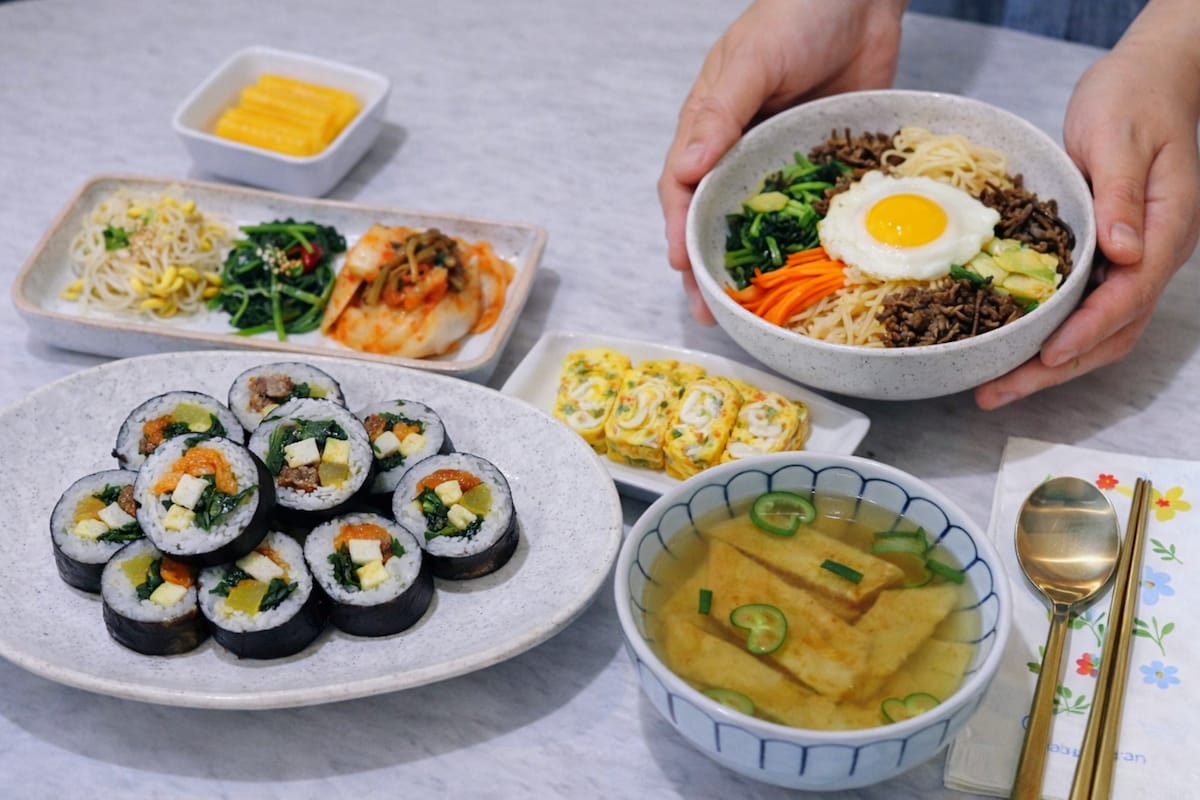 Gyeongju: Bibimbap & Gimbap Cooking Class
