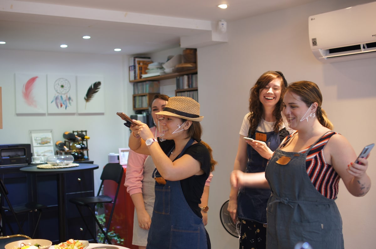 Make Gimbap & Korean Omelet at Cozy Home Kitchen