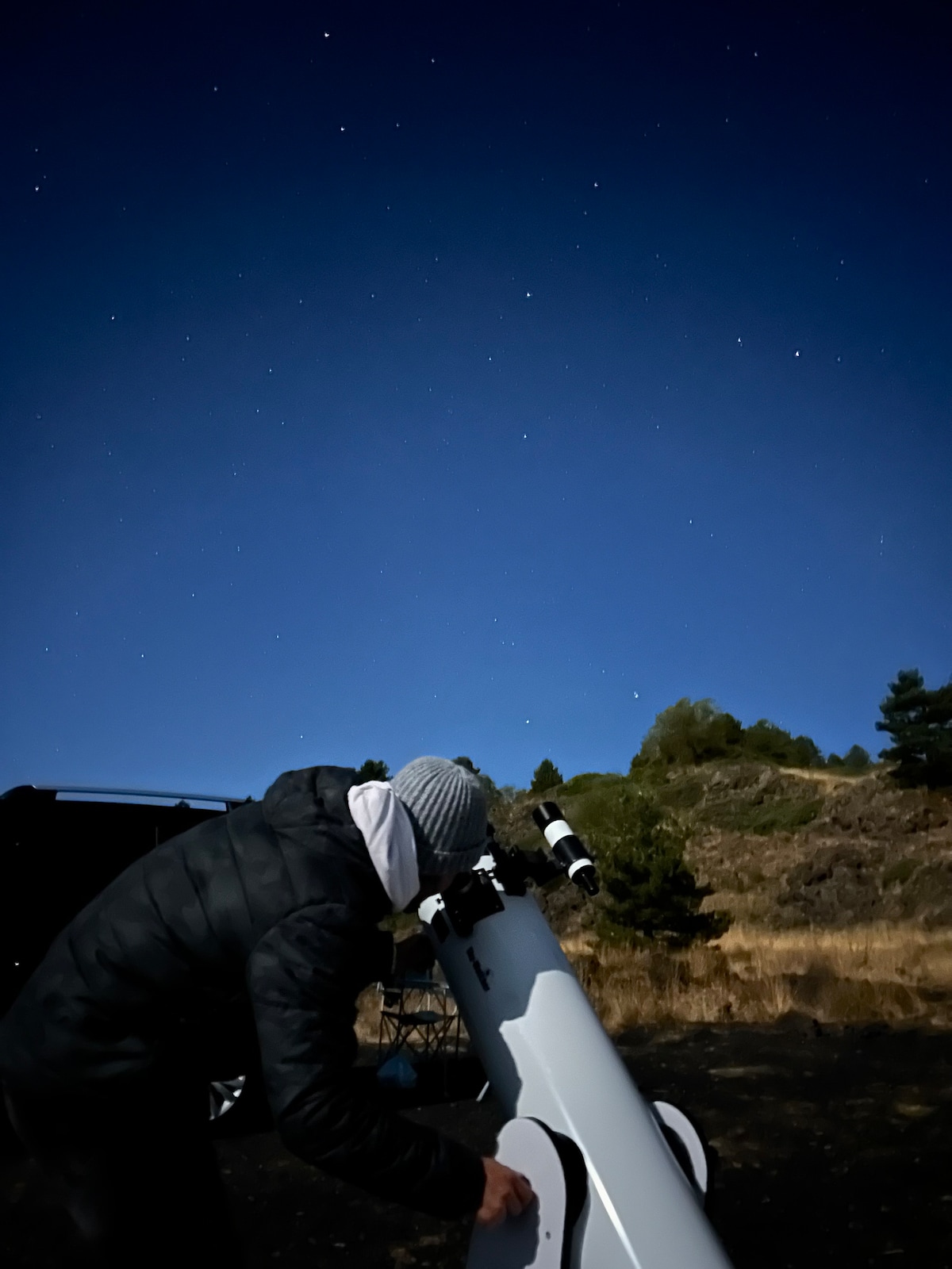 Etna under the stars: guided astronomical tour