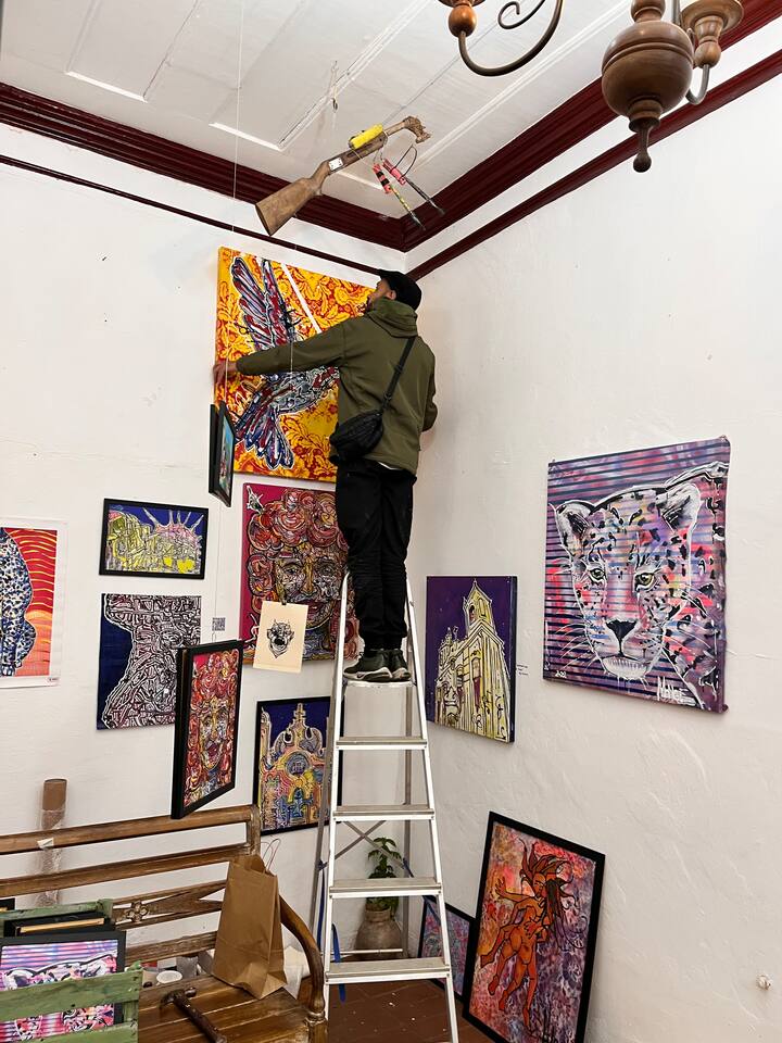 Unda kazi za sanaa katika São João del Rei ya kupendeza