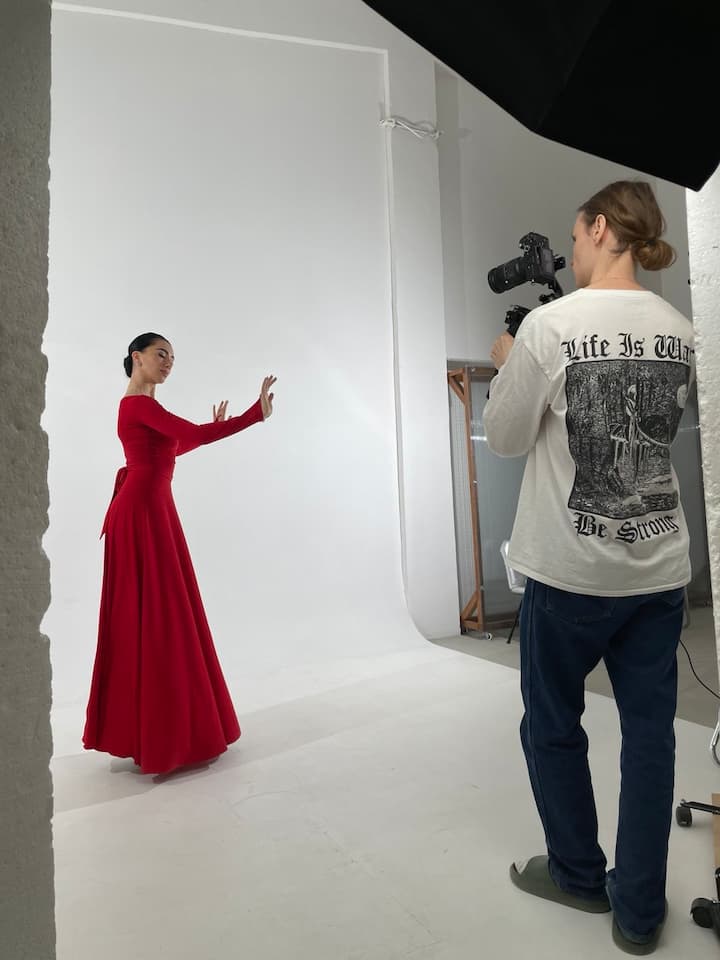 Clase de danza georgiana