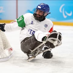 Patinez avec l'athlète paralympique Andrea Macrì
