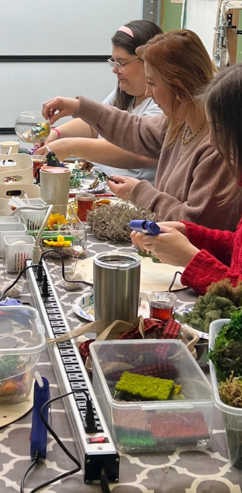 Moss wall art workshop