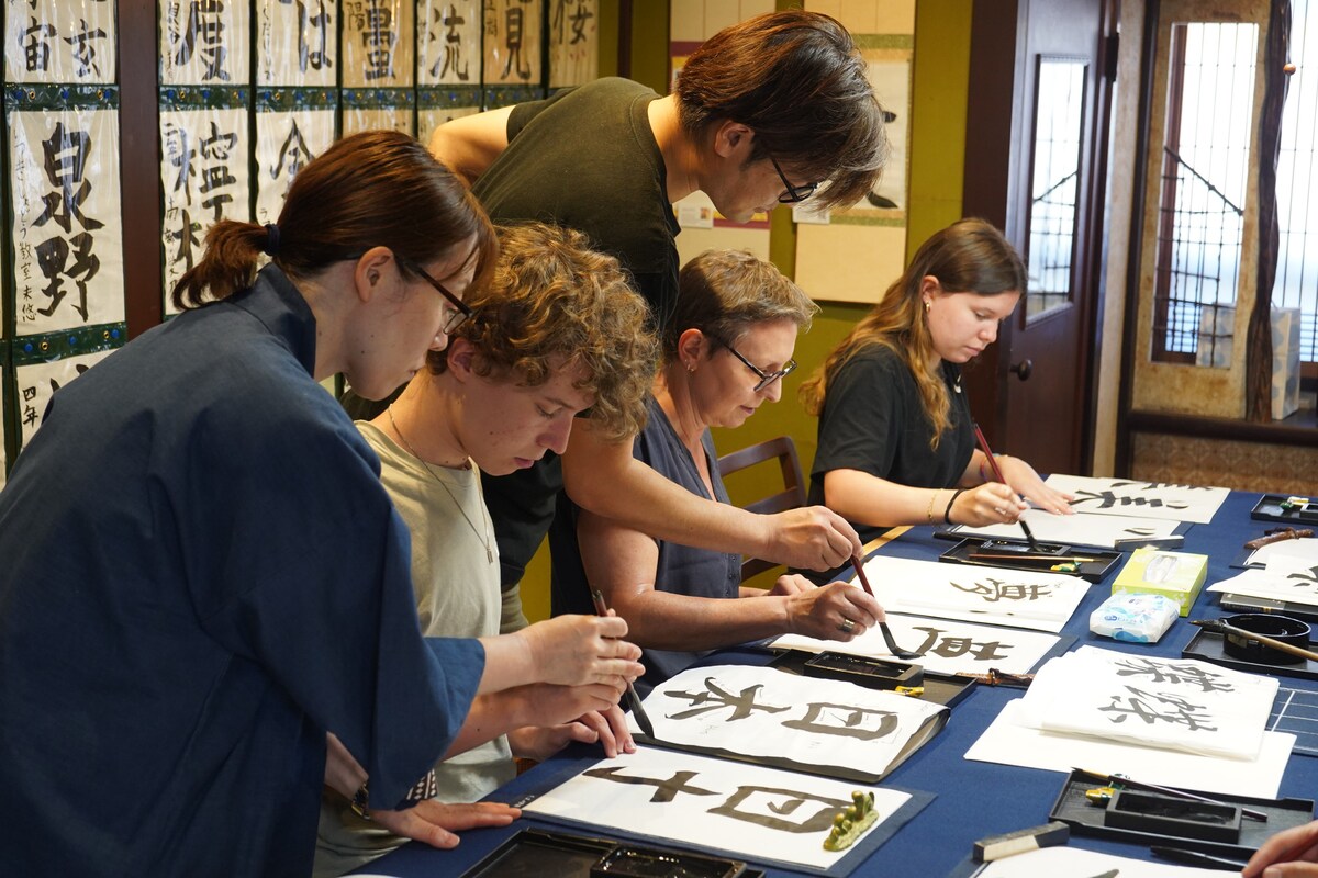 Try Mindful Calligraphy in Kanazawa