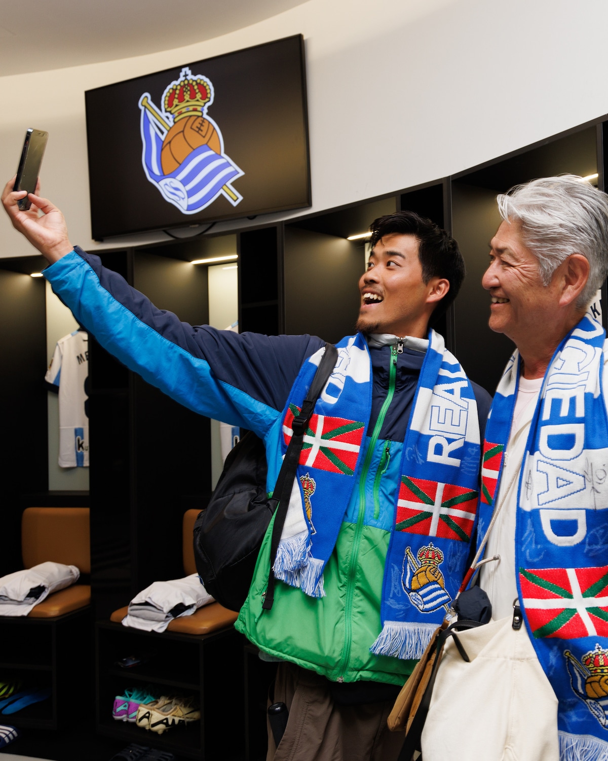 Real Sociedad Stadium with a passionate guide