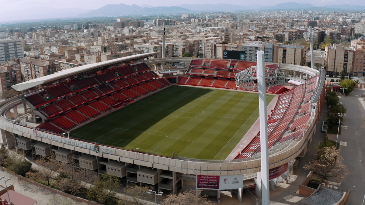 Interactive tour of the Nuevo Los Cármenes Stadium