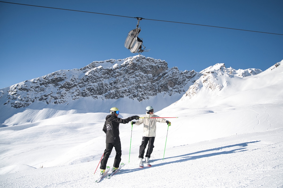 Learn to Ski and Snowboard in the Swiss Alps