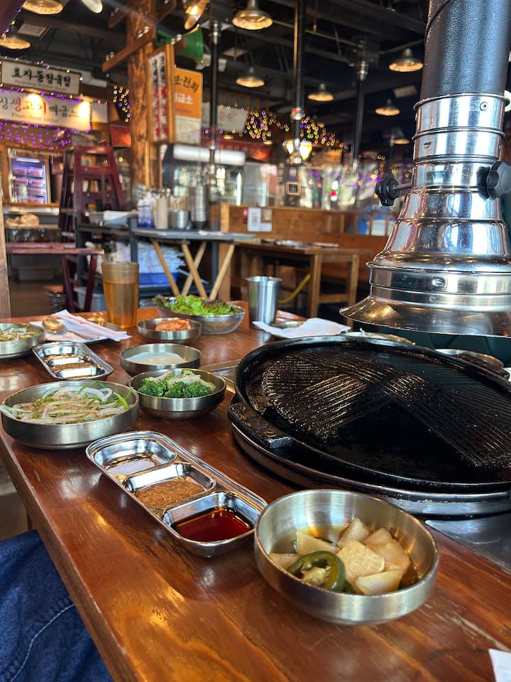 კორეის ტრადიციული საჭმლისა და ისტორიების დრო