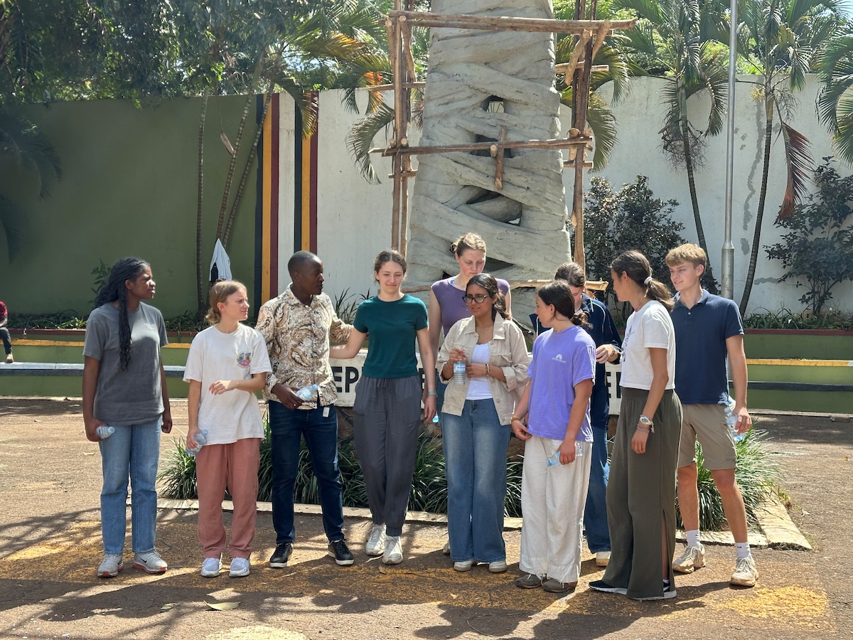 Kampala walking Tours-women-Guided