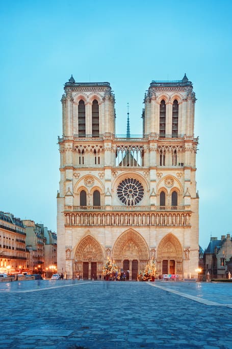 Notre-Dame Outdoor Tour and Sainte-Chapelle Entry