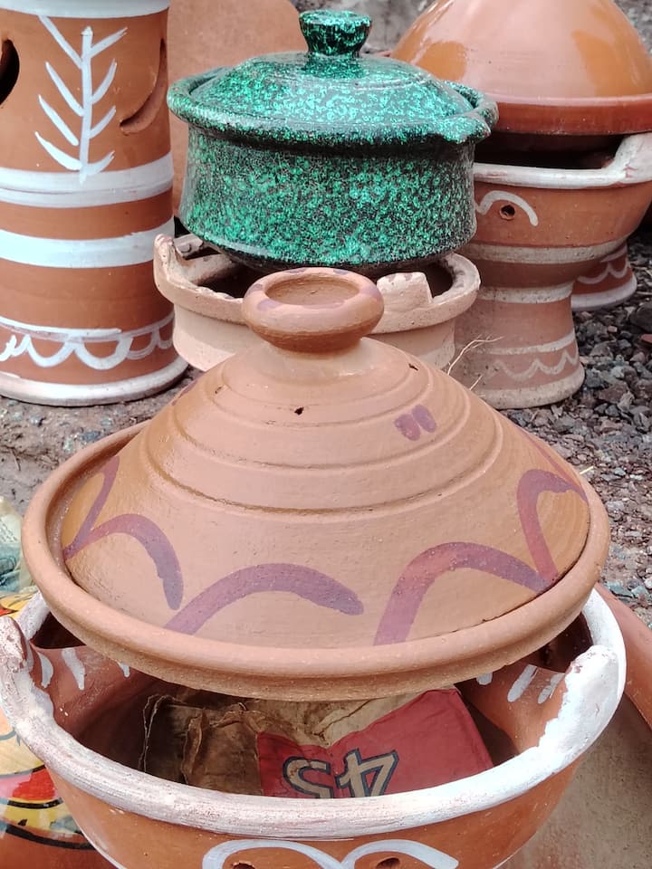 Udhëtim ditor në luginën Ourika dhe punëtori qeramike