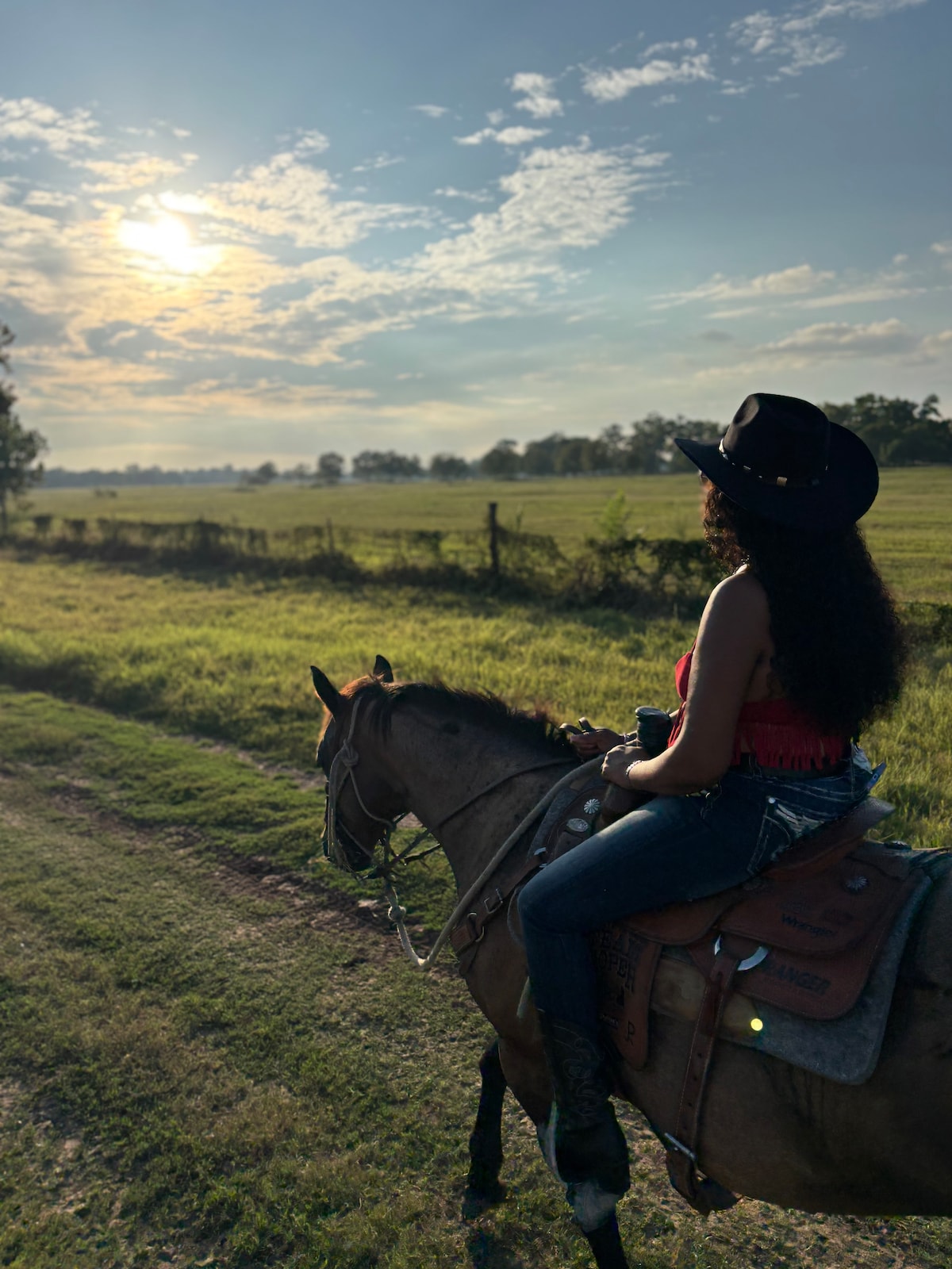 Horseback riding with K-Bible Guided Trail Rides