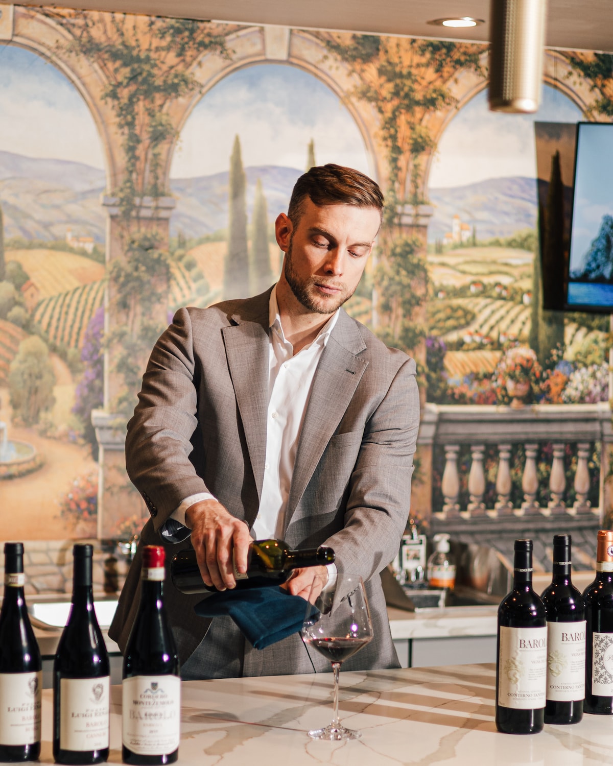 World-Class Wine Tasting with Sommelier