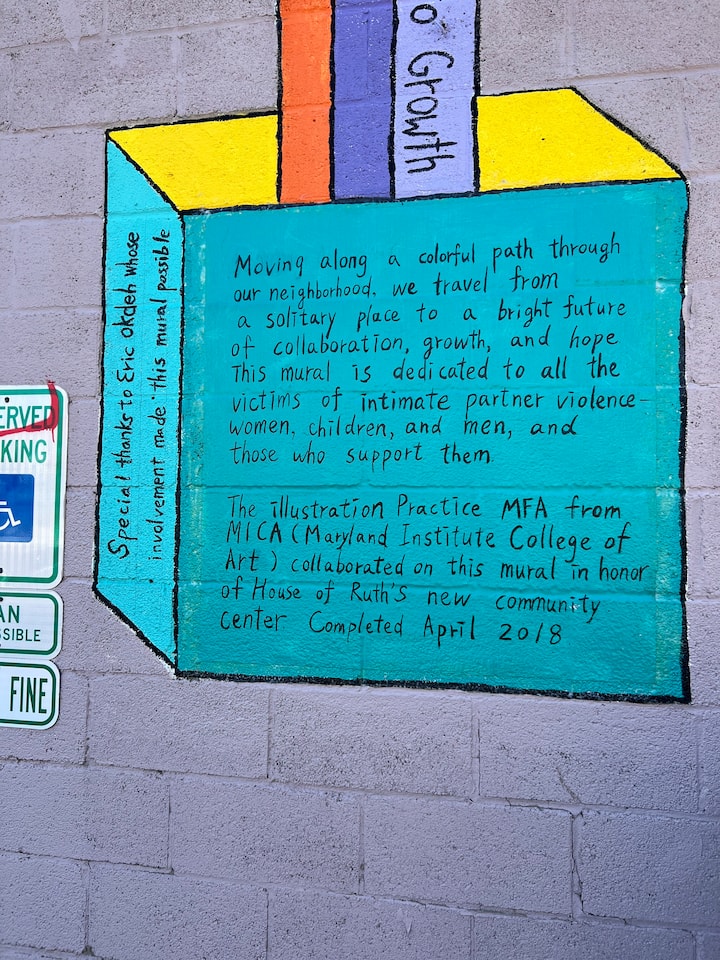 Обиколка на стенописите в Чарлз Вилидж