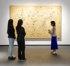 After hours at Ueshima Museum with its curator