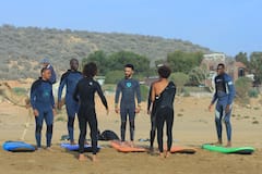 Beginners Surf Lessons in Taghazout