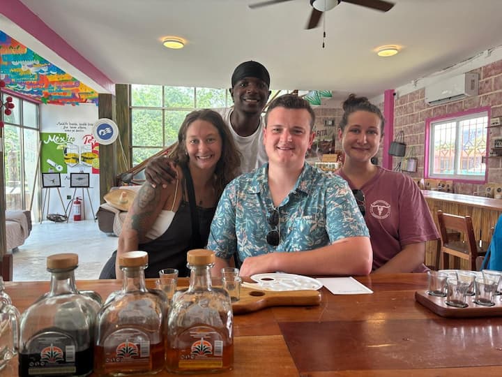 Turneu i tekilës në Mahahual