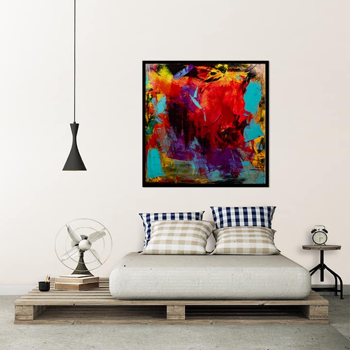 შექმენით აბსტრაქტული ნახატი ჩემთან ერთად