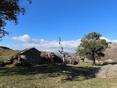 在国家公园最美丽的山谷徒步旅行