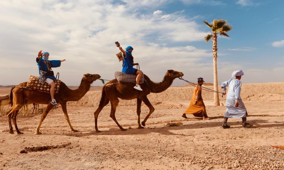 Agafay desert: Quad Adventure, Camel Ride & Sunset