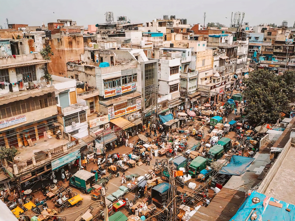 Old Delhi Photography Walking Tour & Rooftop View