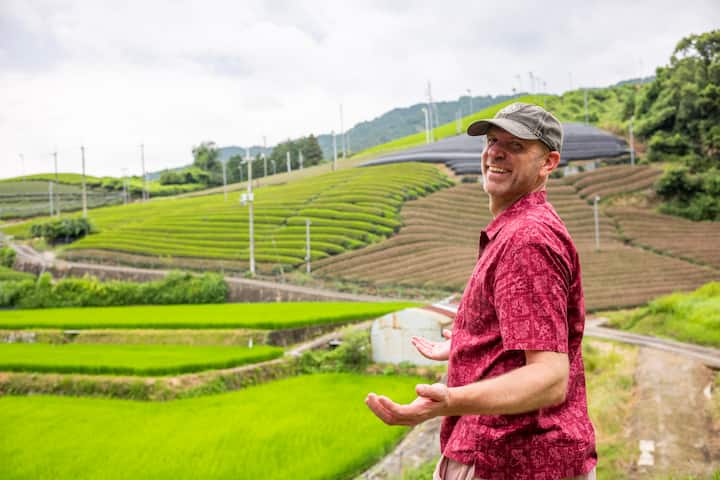 Udhëtim për çajin Wazuka: Shëtitje, degustim dhe picë me çaj