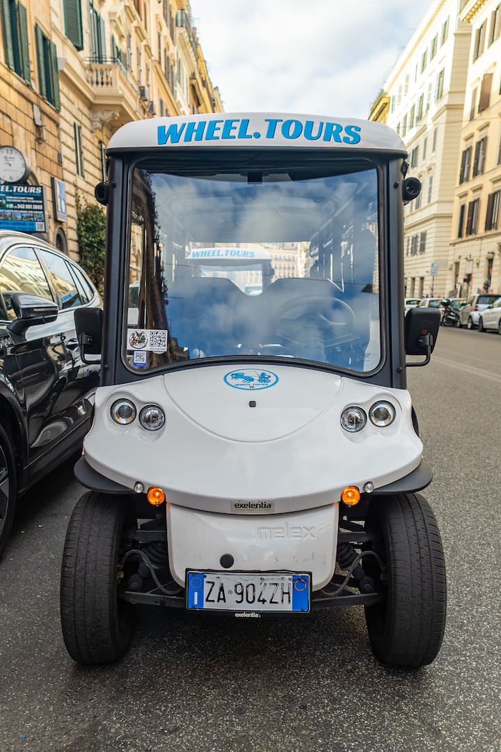 Las catacumbas de Roma y la Vía Apia en carrito de golf