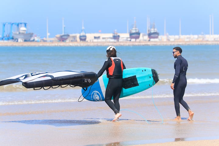 ვინგფოილინგი ადგილობრივ ინსტრუქტორთან ერთად