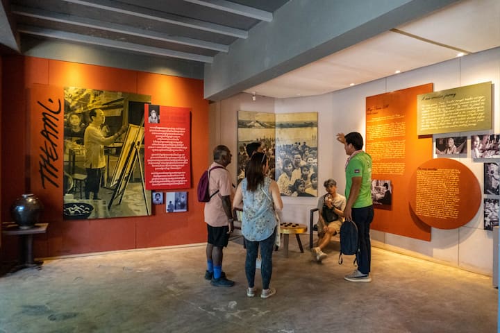 Visite de Siem Reap, des champs de la mort et de l'art