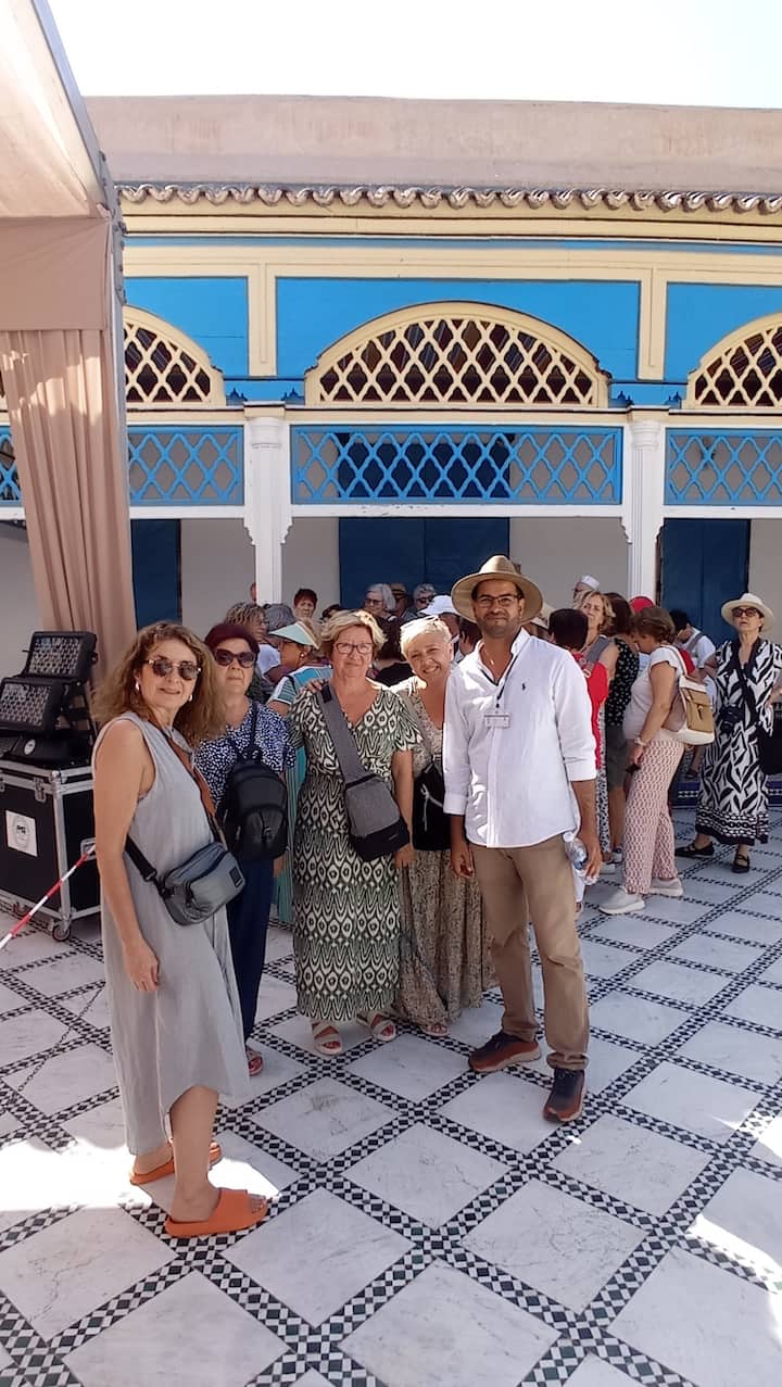 Turne i udhëhequr në pikat kryesore të Marrakeshit