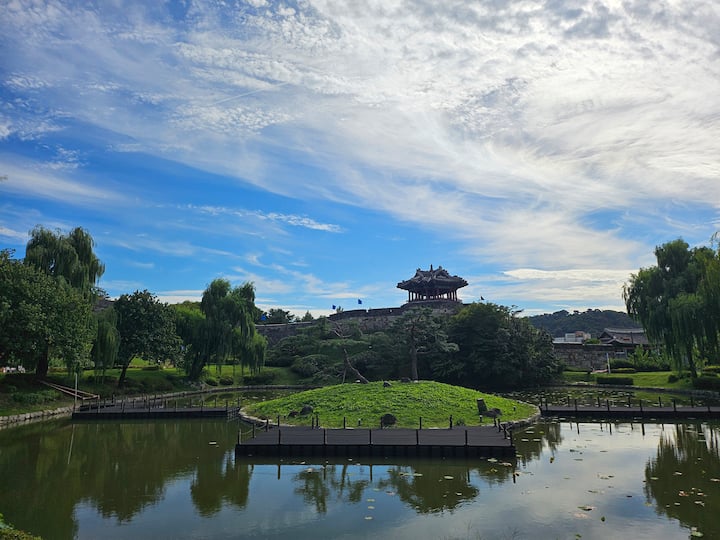 Visita al castillo Suwon, Patrimonio de la Humanidad de la UNESCO, y experiencia de juegos tradicionales
