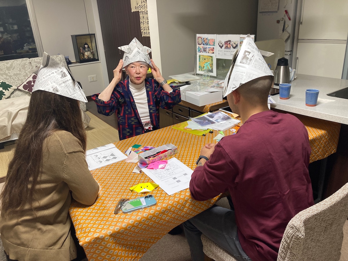 Private Origami Class at a Japanese Grandma’s Home