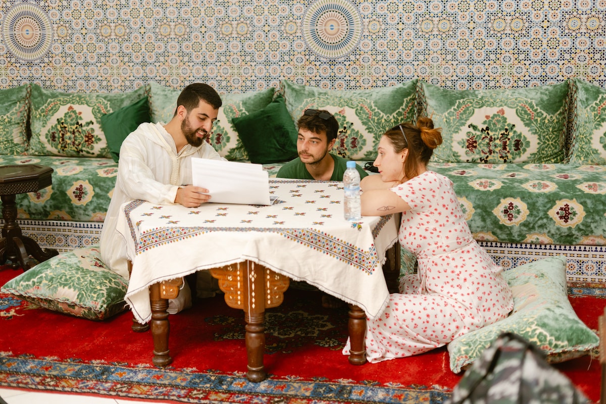 Learn Moroccan Arabic & mint tea in Medina Rabat