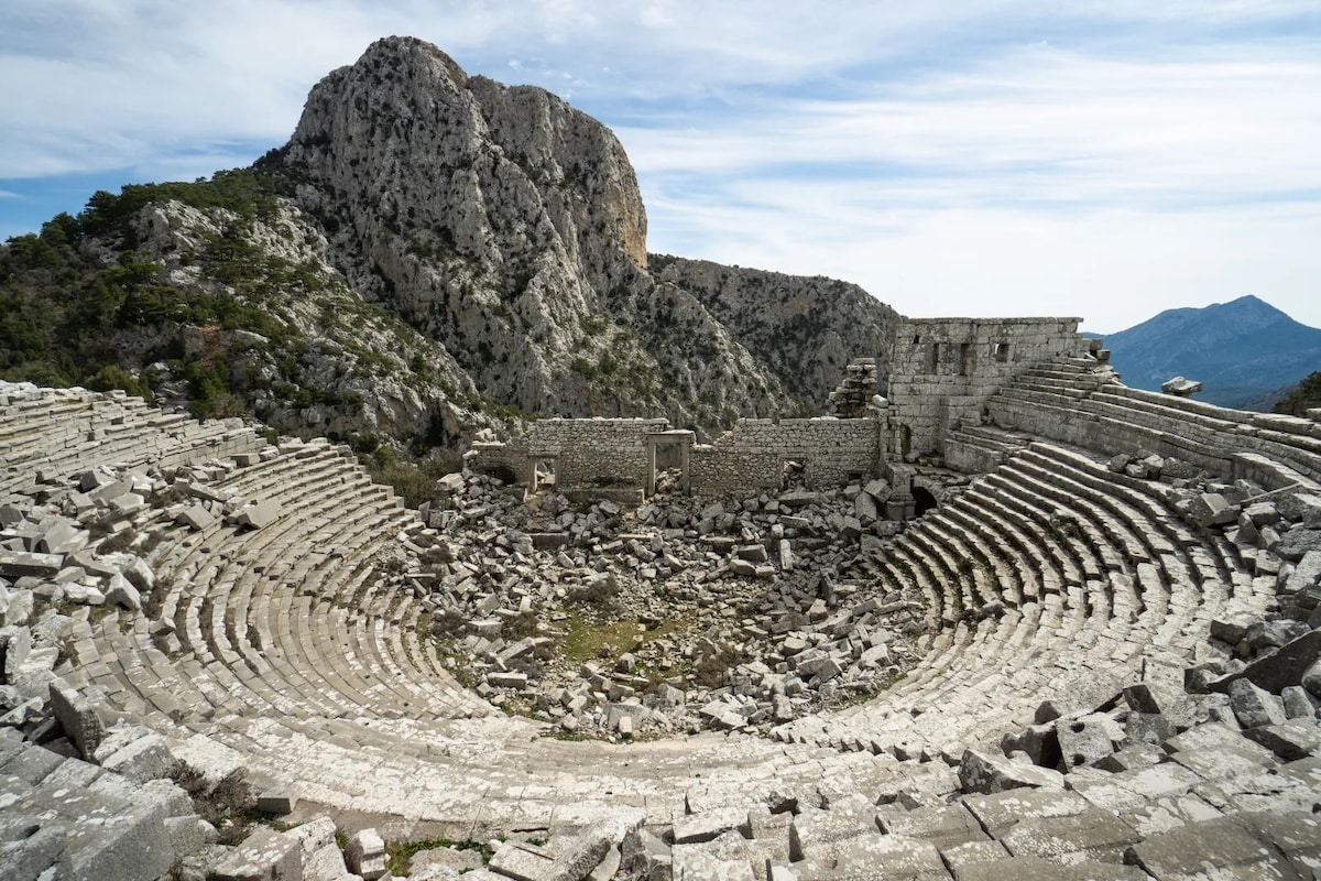 But Different Hike through ancient city Termessos