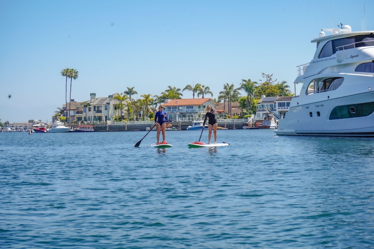 Huntington Harbour Stand Up Paddleboard Tour