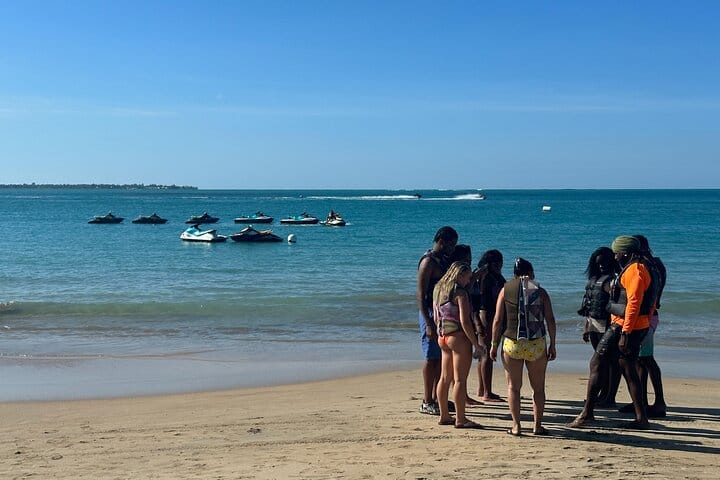 Jasura ya Jet Ski katika Luquillo Hydroventure