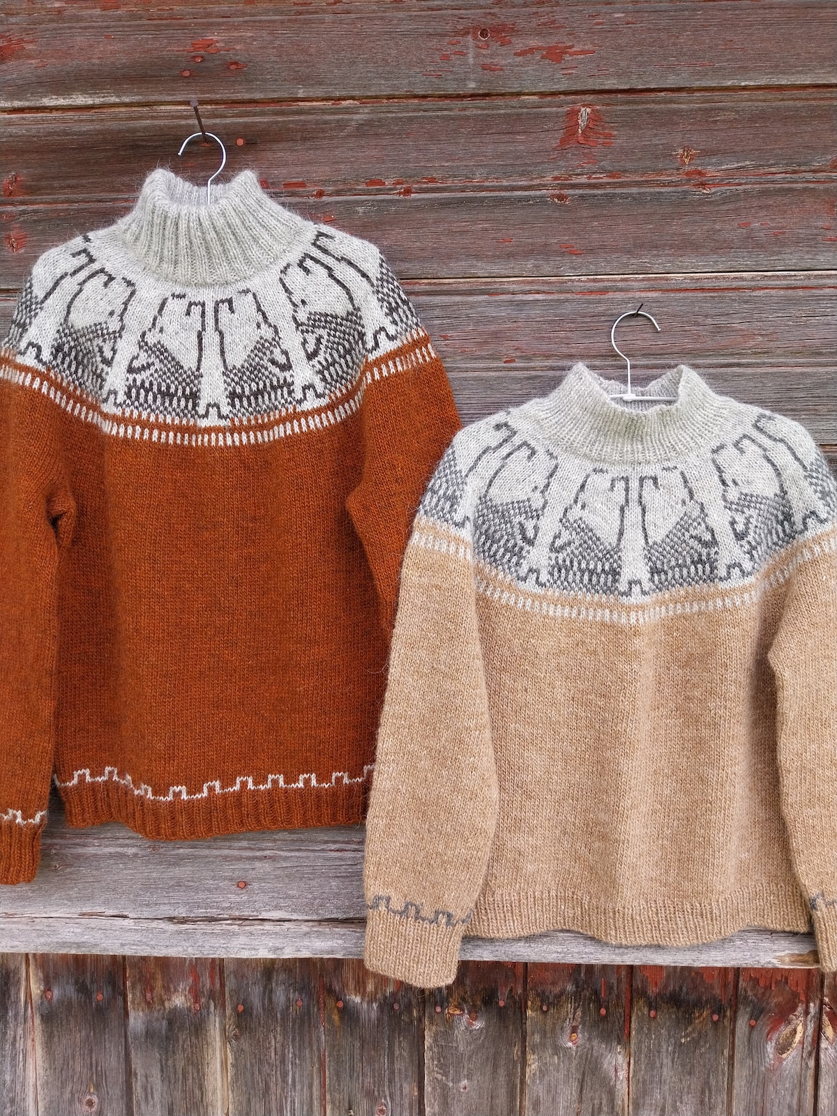 Get inspired by arctic sweater artist