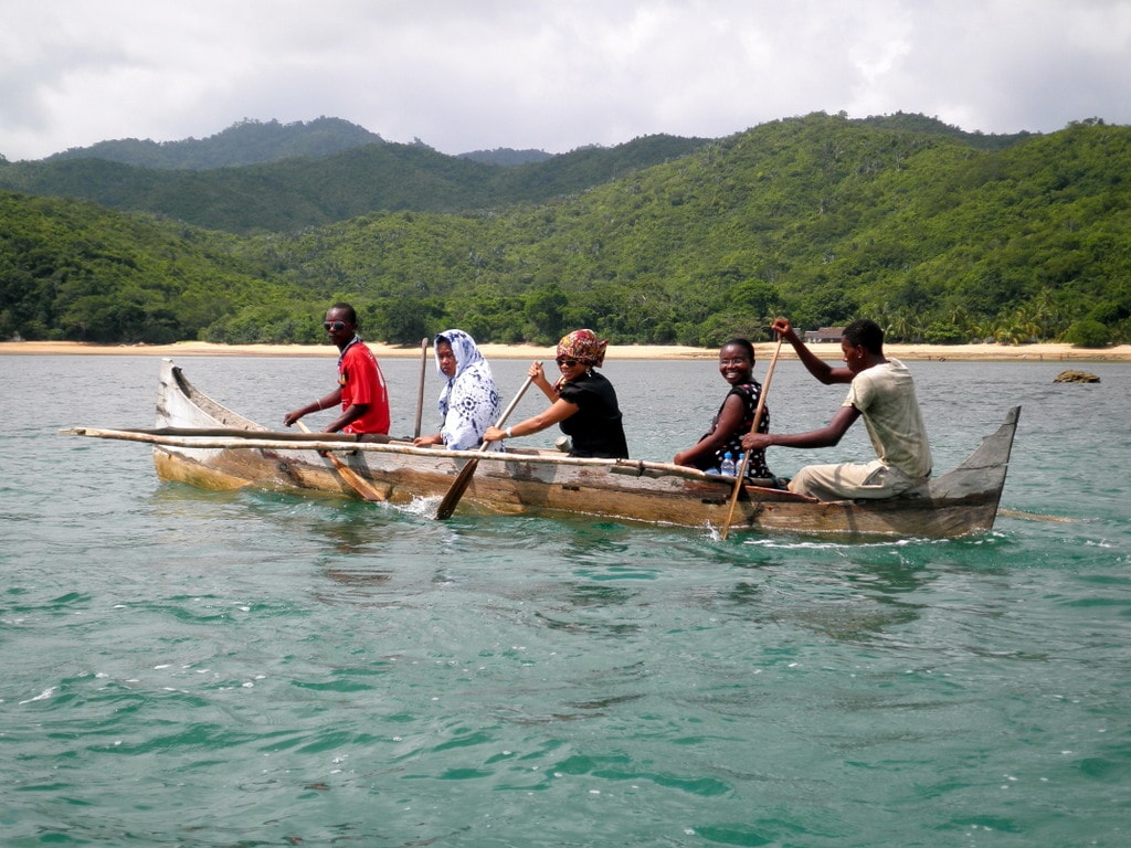 Lokobe by canoe from Ambatozavavy
