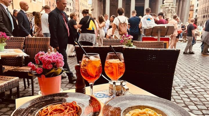 Learn Italian as walking in Rome!