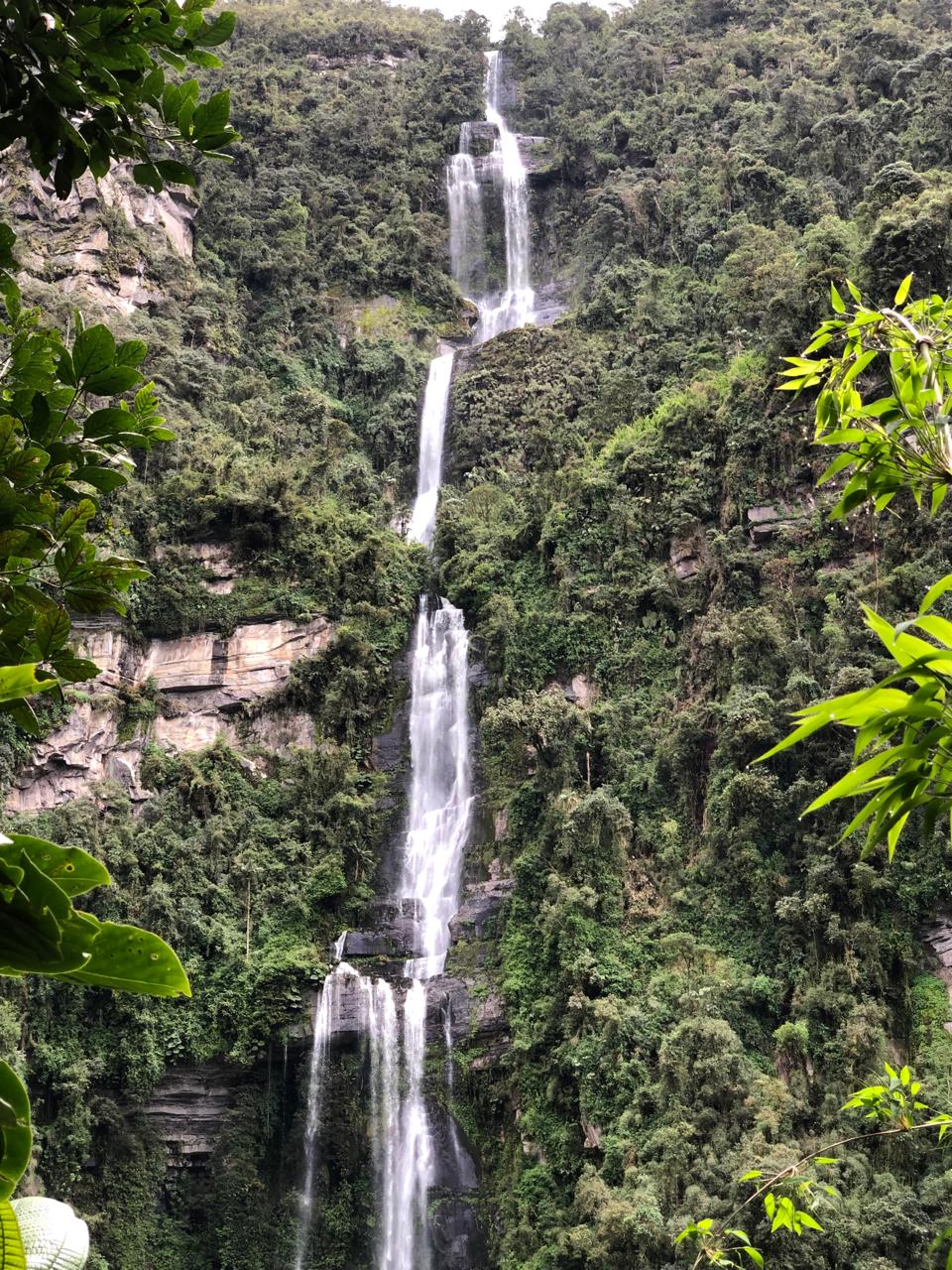 From the Páramo to the Choachí Waterfalls and Hot Springs