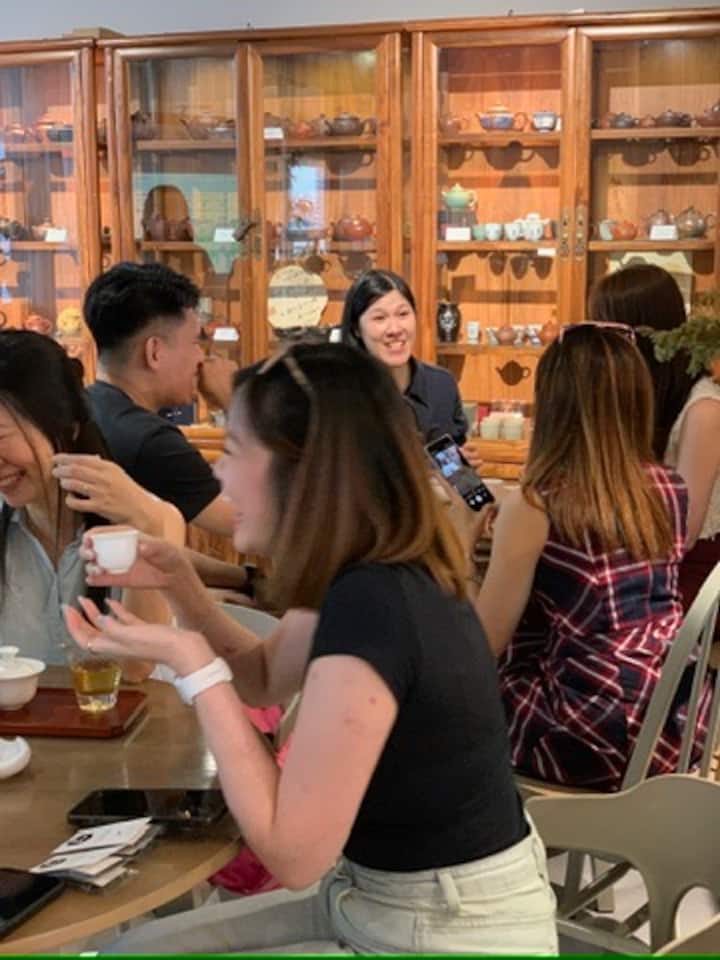 Experiencia de preparación de té