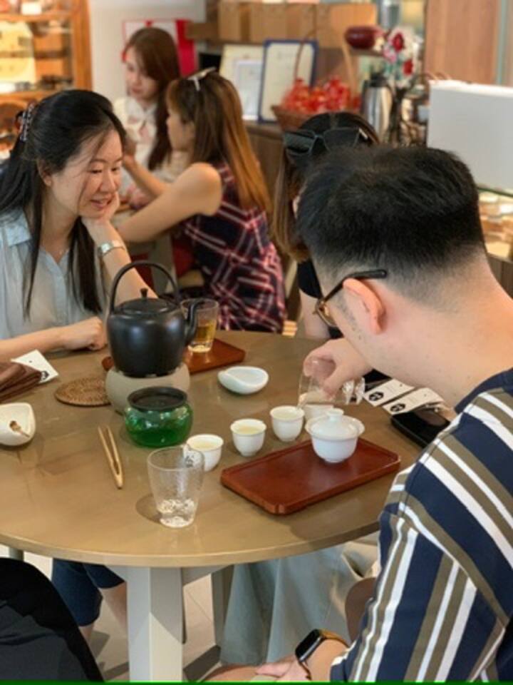 Experiencia de preparación de té