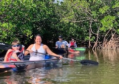 Recorrido en kayak transparente en Vero Beach en Round Island