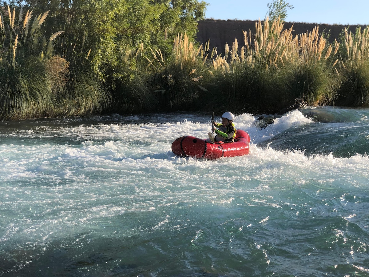 Packrafting in Mendoza