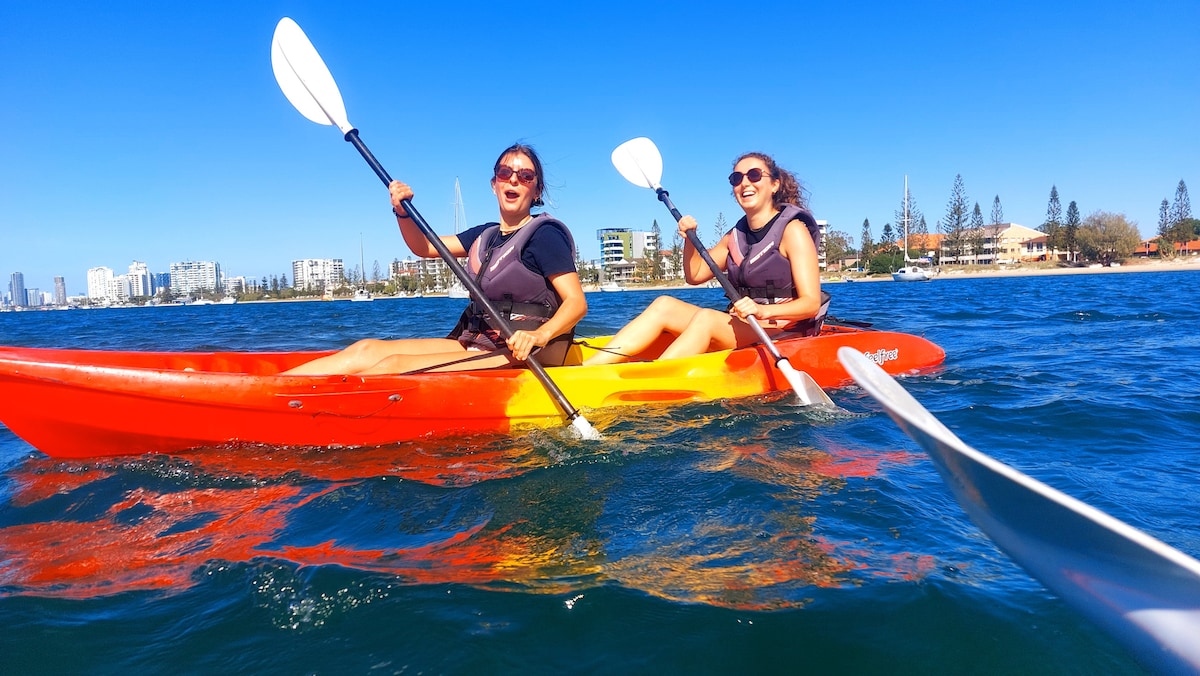 Gold Coast Kayaking and Snorkeling Tour