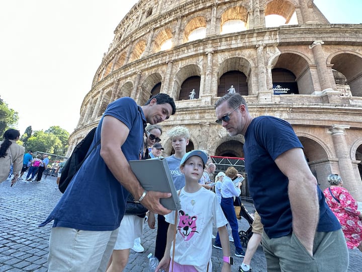Обиколка на Колизеума и Форума за деца и семейства