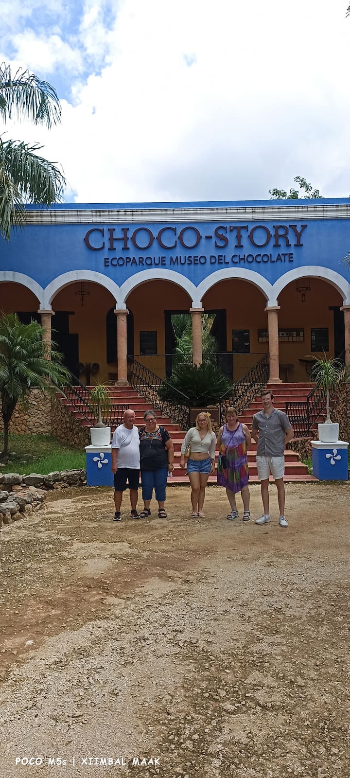 Zbuloni Uxmal, muzeun e çokollatës dhe cenote