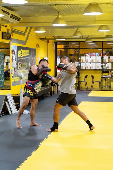 Learn 1-on-1 Muay Thai and get free fighter shorts
