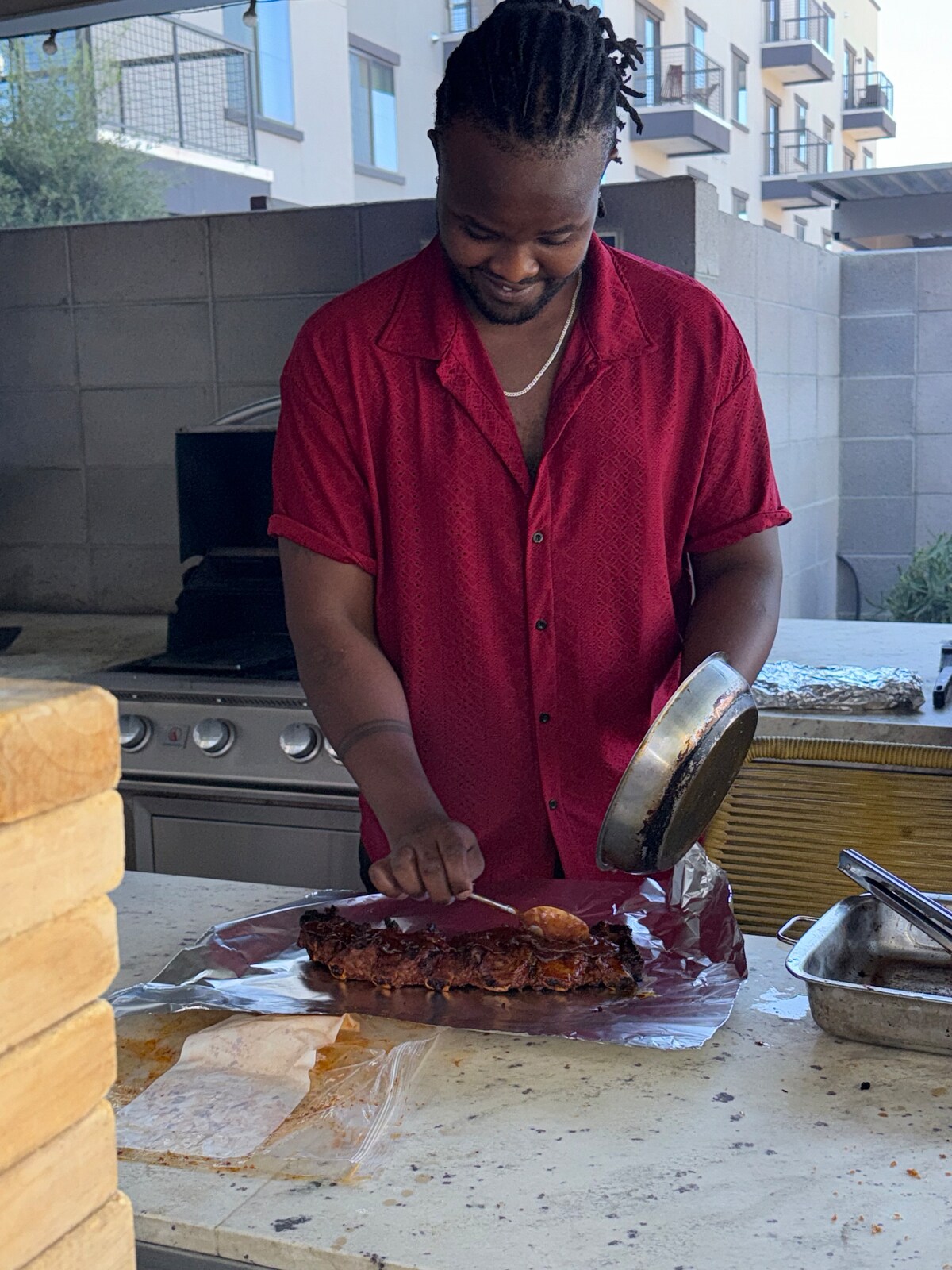Food from all over the world by Chef Michael