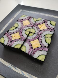 日本传统美食文化体验
——制作装饰寿司卷——